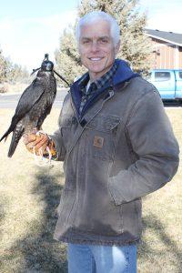 Dan with hybrid gyrfalcon.