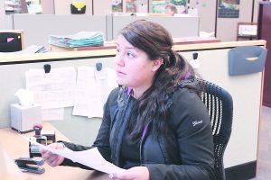  Alma Aguiar works in COCC Admissions and Records as a bilingual enrollment specialist. 