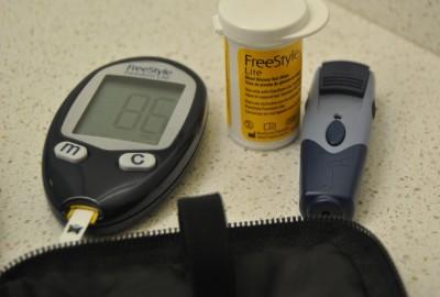 Many people with diabetes must use these tools to check their blood glucose levels several times a day to avoid dangerous side-effects of blood sugar imbalances.  Photos by Perla Jaimes | The Broadside.