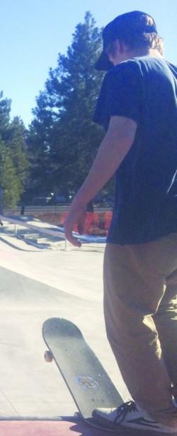 The remodeled skate park at the south end of Ponderosa Park. Photo by Cullen Taylor | The Broadside