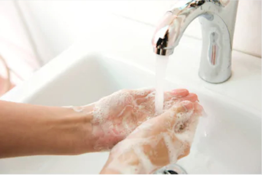 Washing your hands for 20 seconds decreases the likelihood of spreading germs and illness.