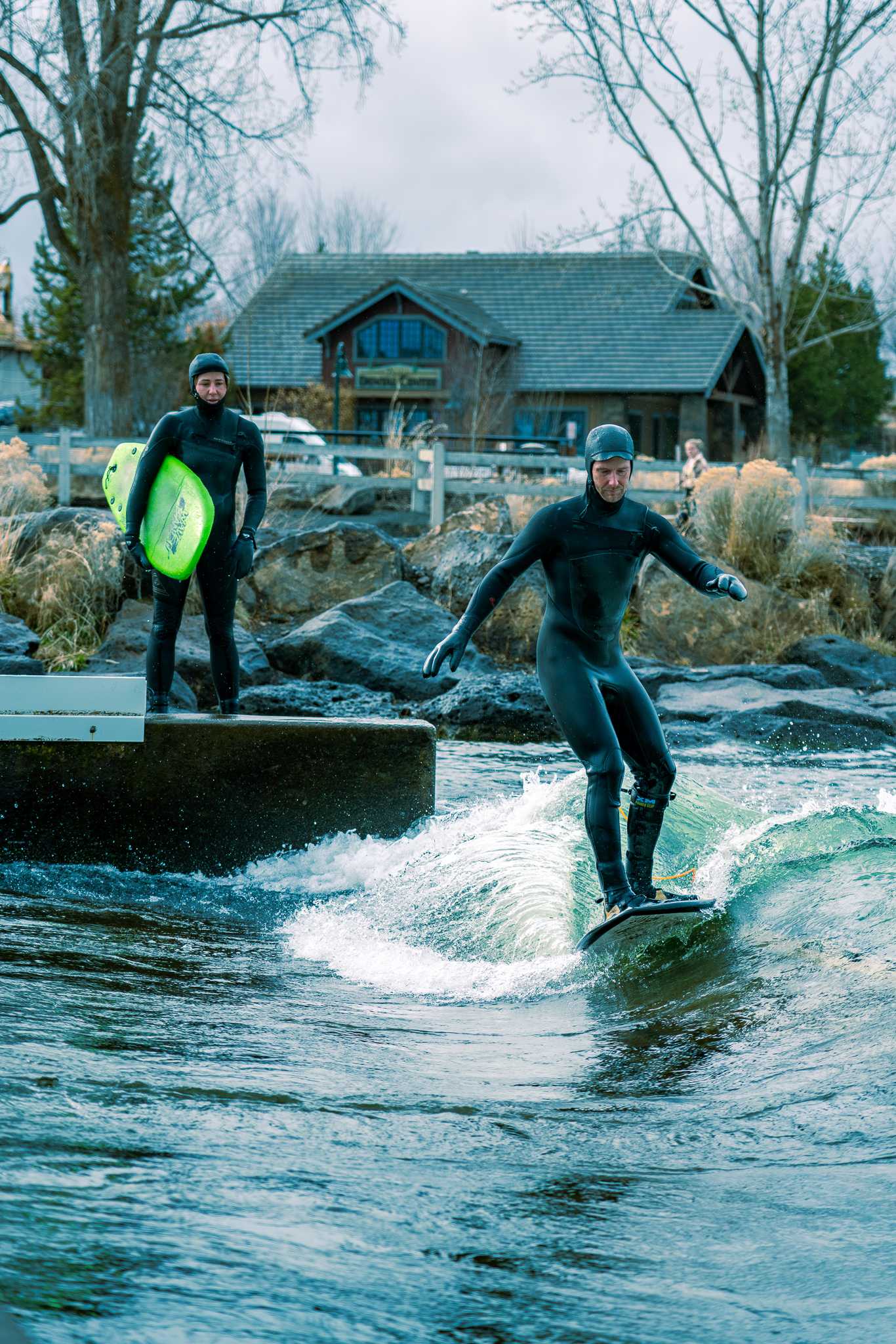 Bend Whitewater Park's River Surfers - Photo Gallery