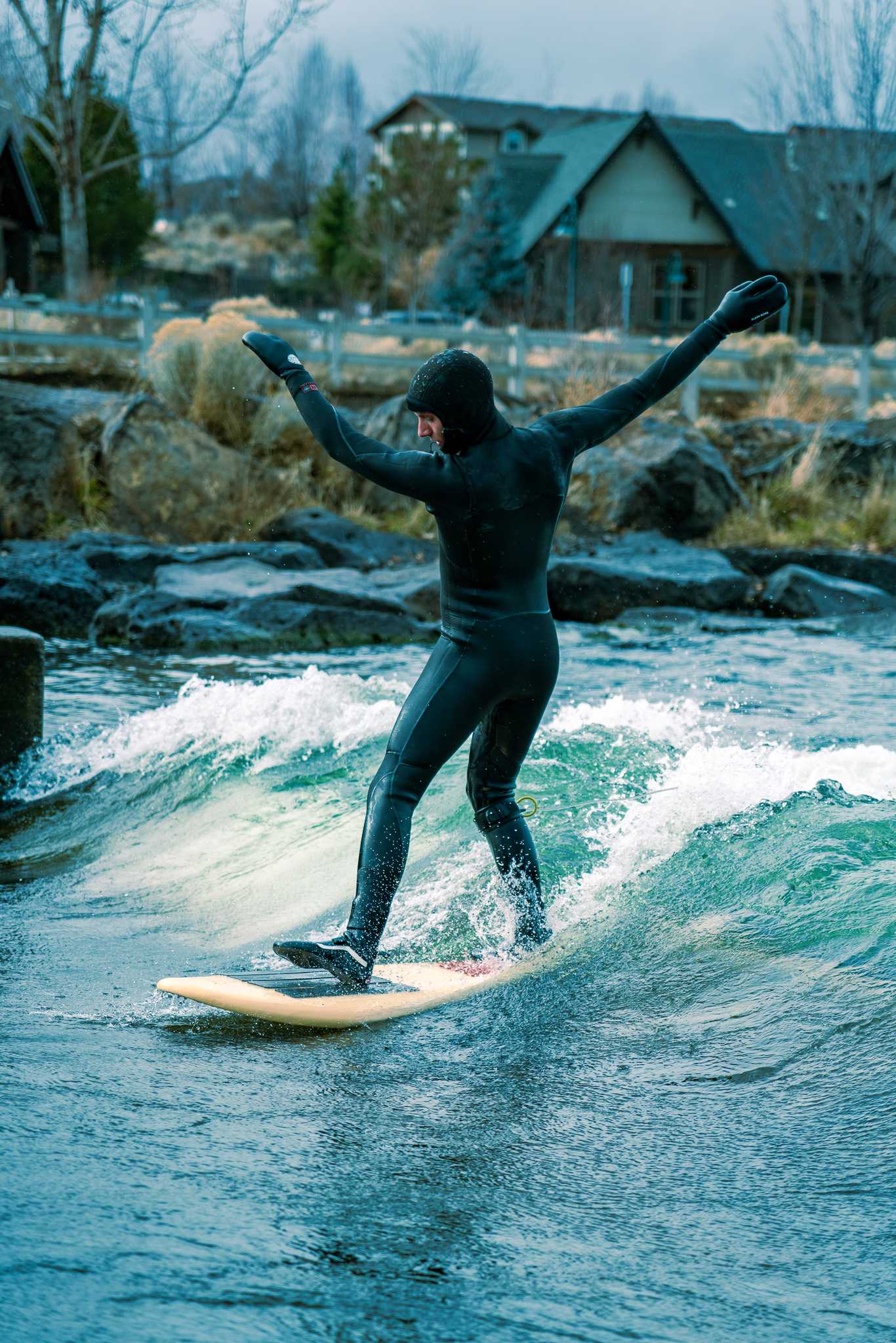 Bend Whitewater Park's River Surfers - Photo Gallery