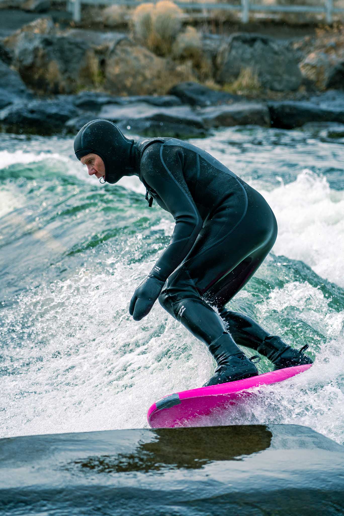 Bend Whitewater Park's River Surfers - Photo Gallery
