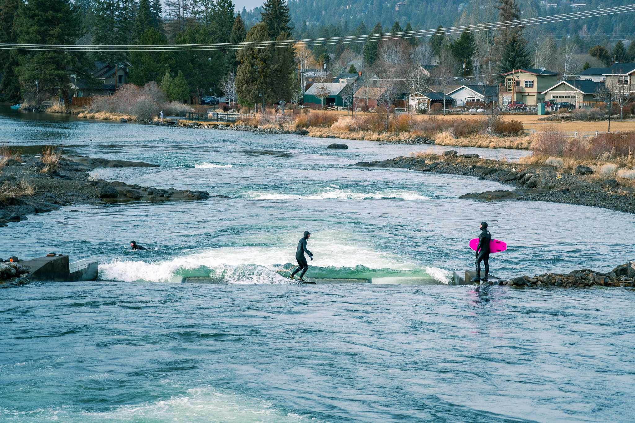 Bend Whitewater Park's River Surfers - Photo Gallery