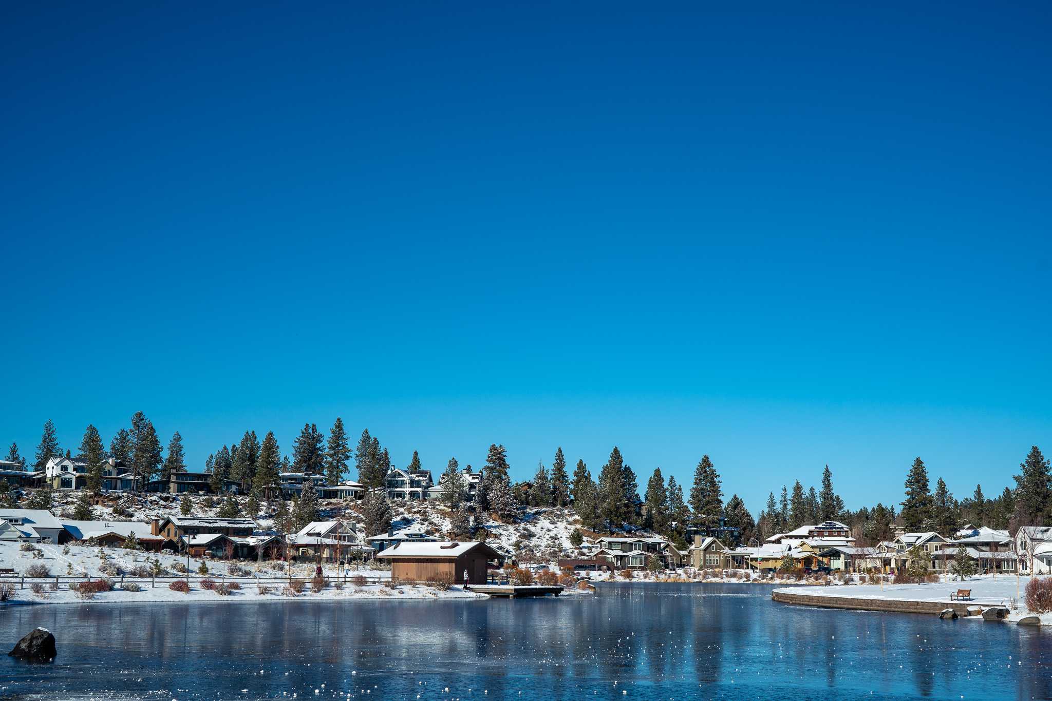 Local pups enjoy Bend, Oregon's first snowfall of 2021 - Photo Gallery