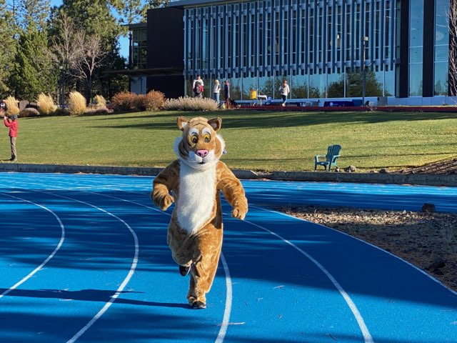 A Q&A with the student behind COCC’s Bobcat mascot suit