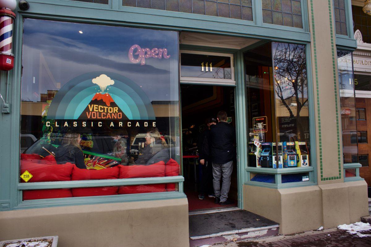 The storefront of Vector Volcano.