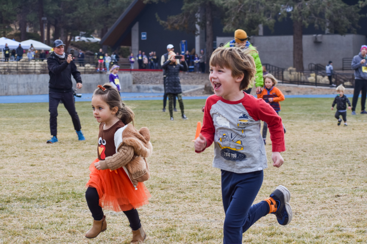 25th annual turkey and third annual toddler trot race at COCC