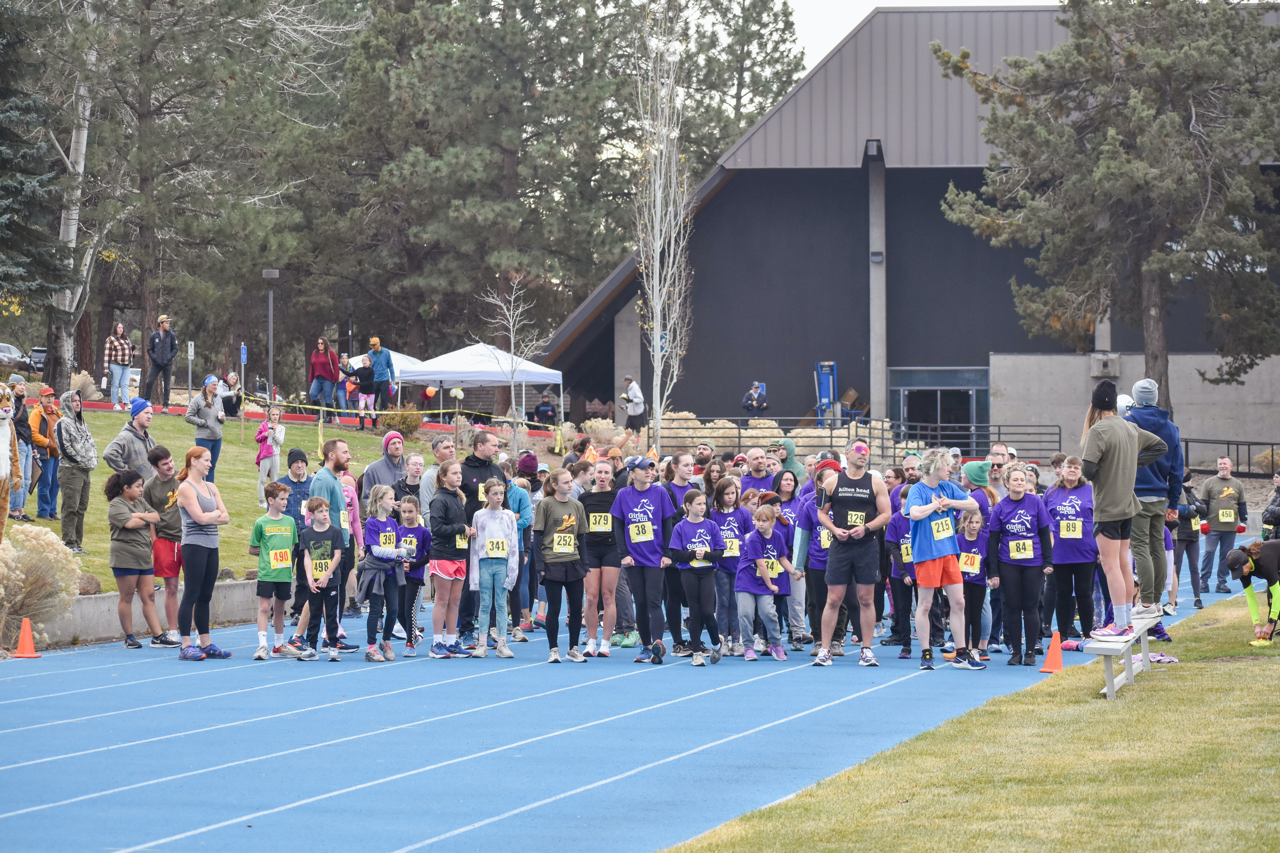 25th annual turkey and third annual toddler trot race at COCC