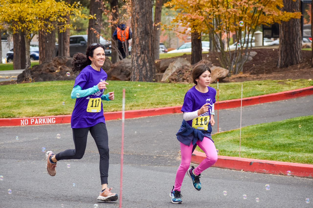 25th annual turkey and third annual toddler trot race at COCC