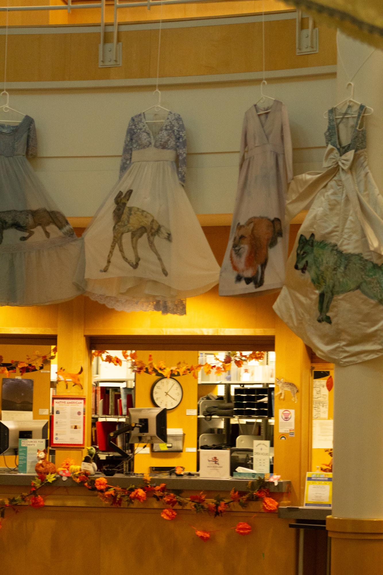 Fabric and textile art exhibitions at COCC's Bend campus