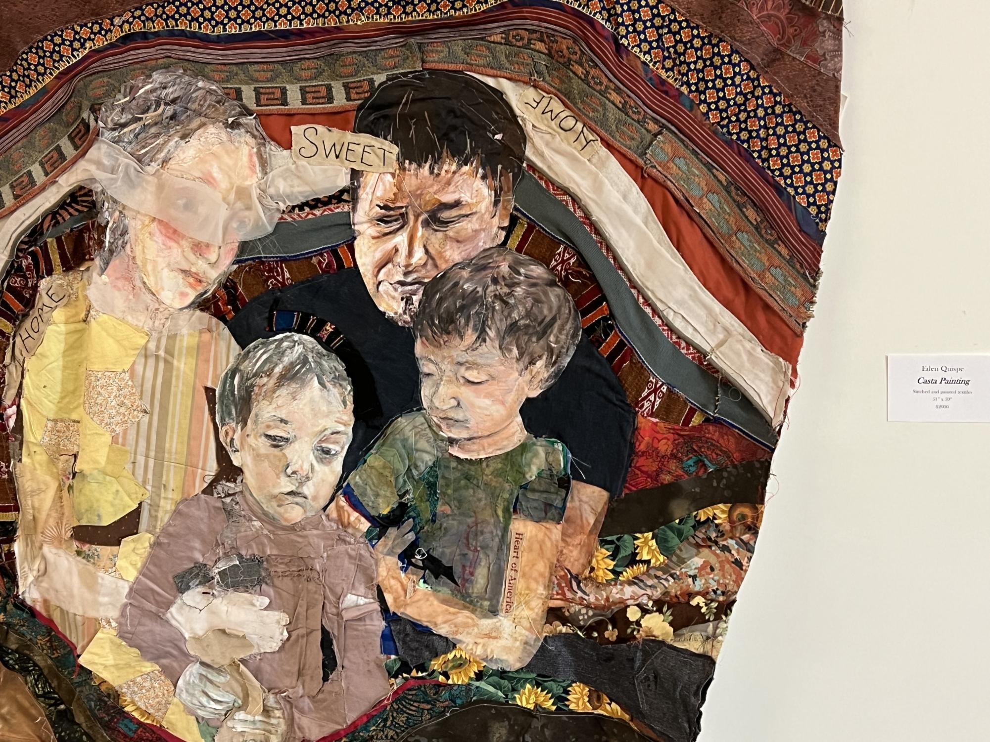 Fabric and textile art exhibitions at COCC's Bend campus