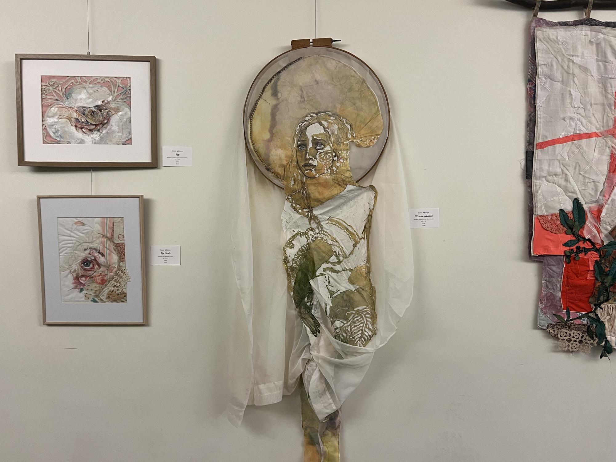 Fabric and textile art exhibitions at COCC's Bend campus