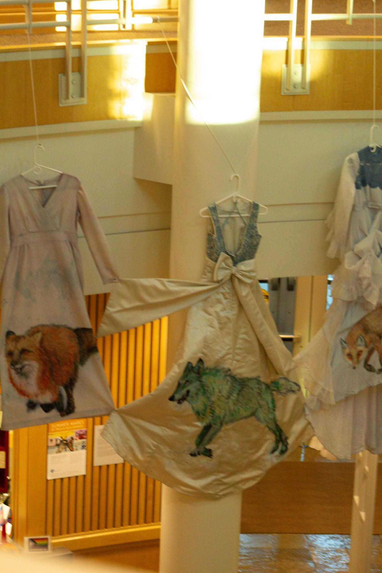 Fabric and textile art exhibitions at COCC's Bend campus