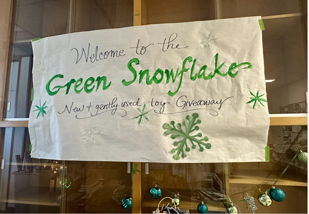 Green Snowflake Event