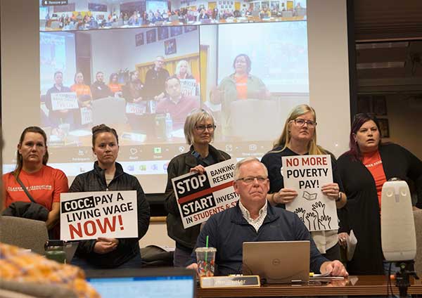 Classified staff reach deal with college before planned strike