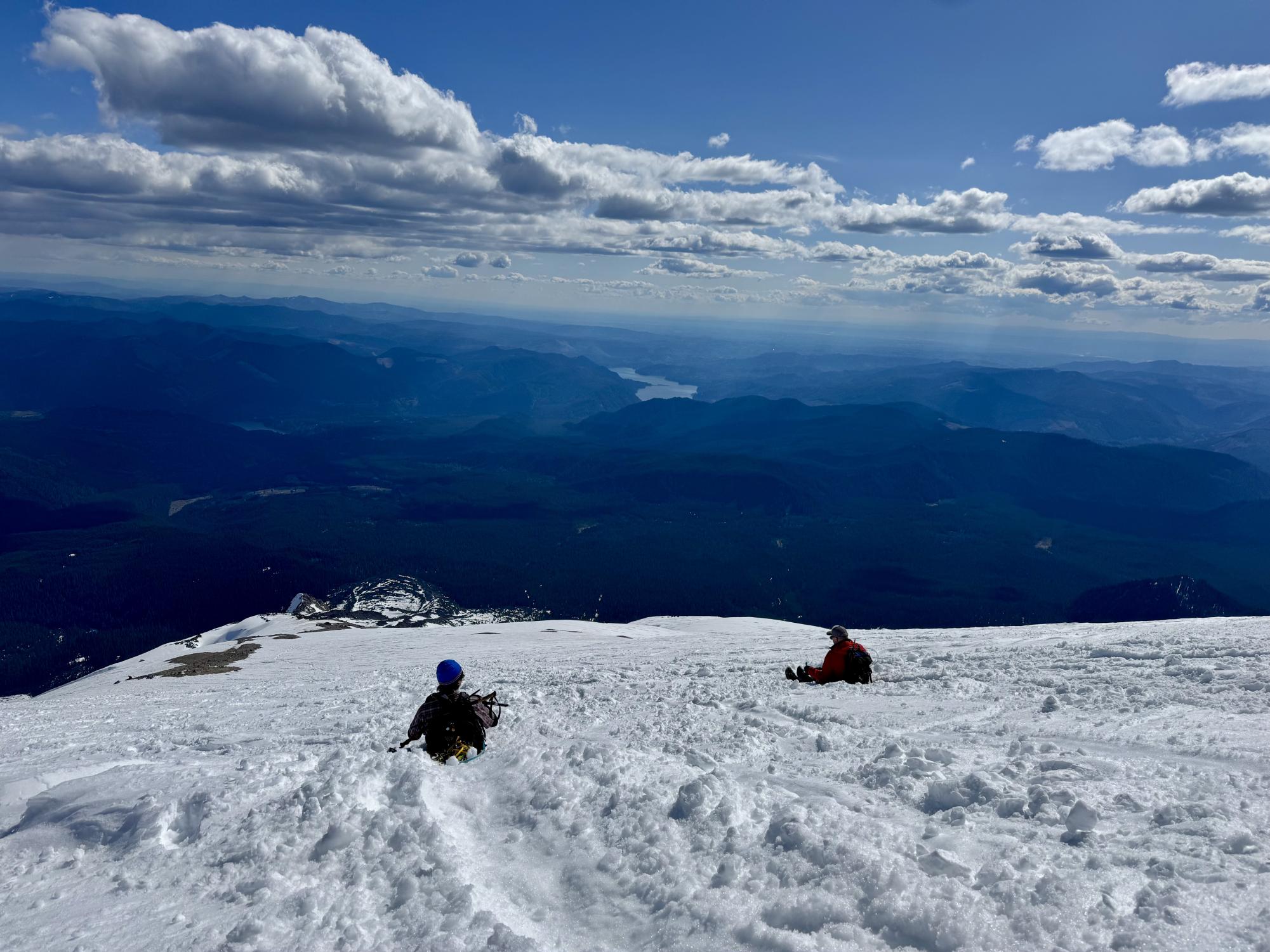 Mount Saint Helens: Summer route vs winter route