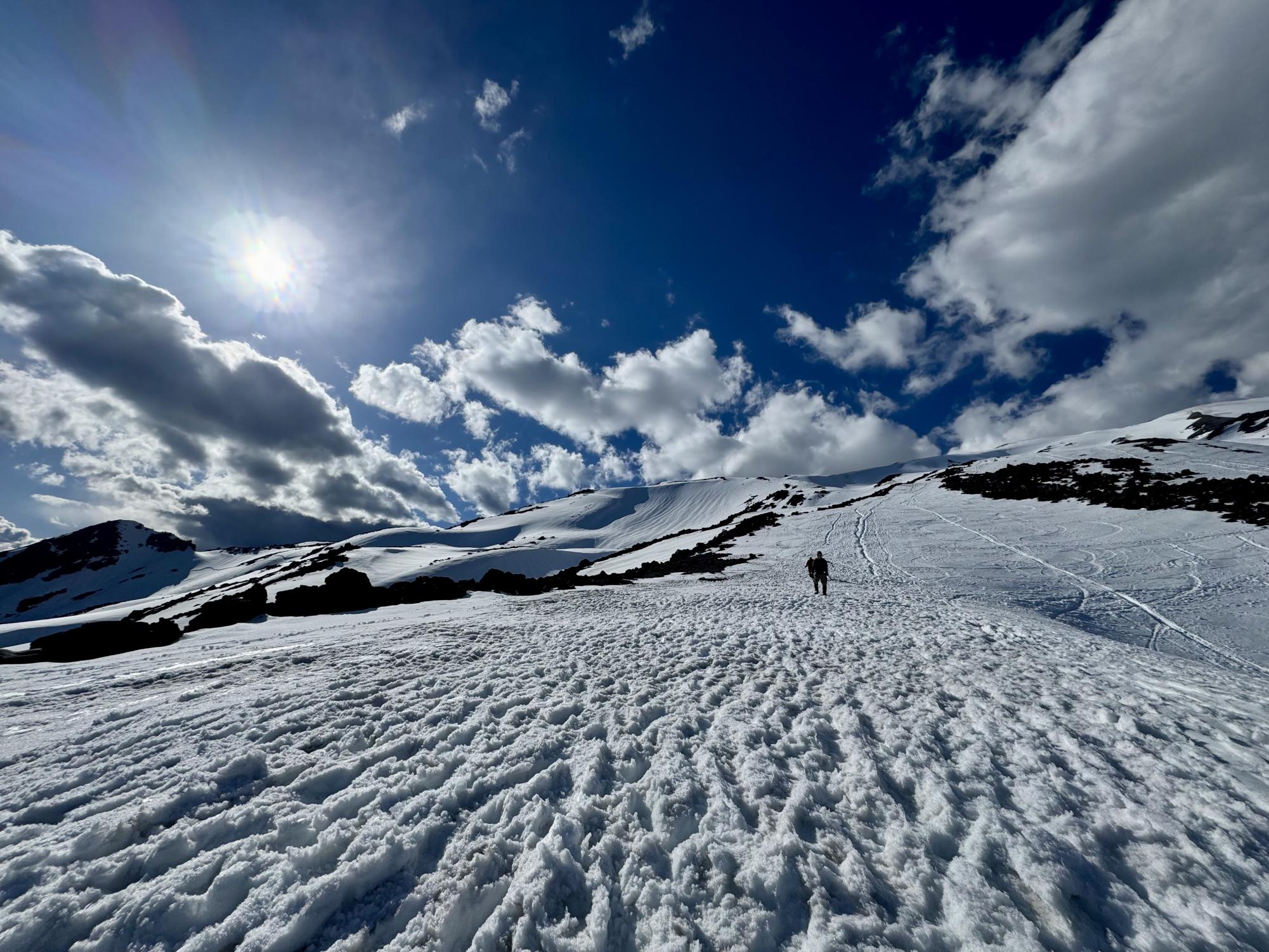 Mount Saint Helens: Summer route vs winter route
