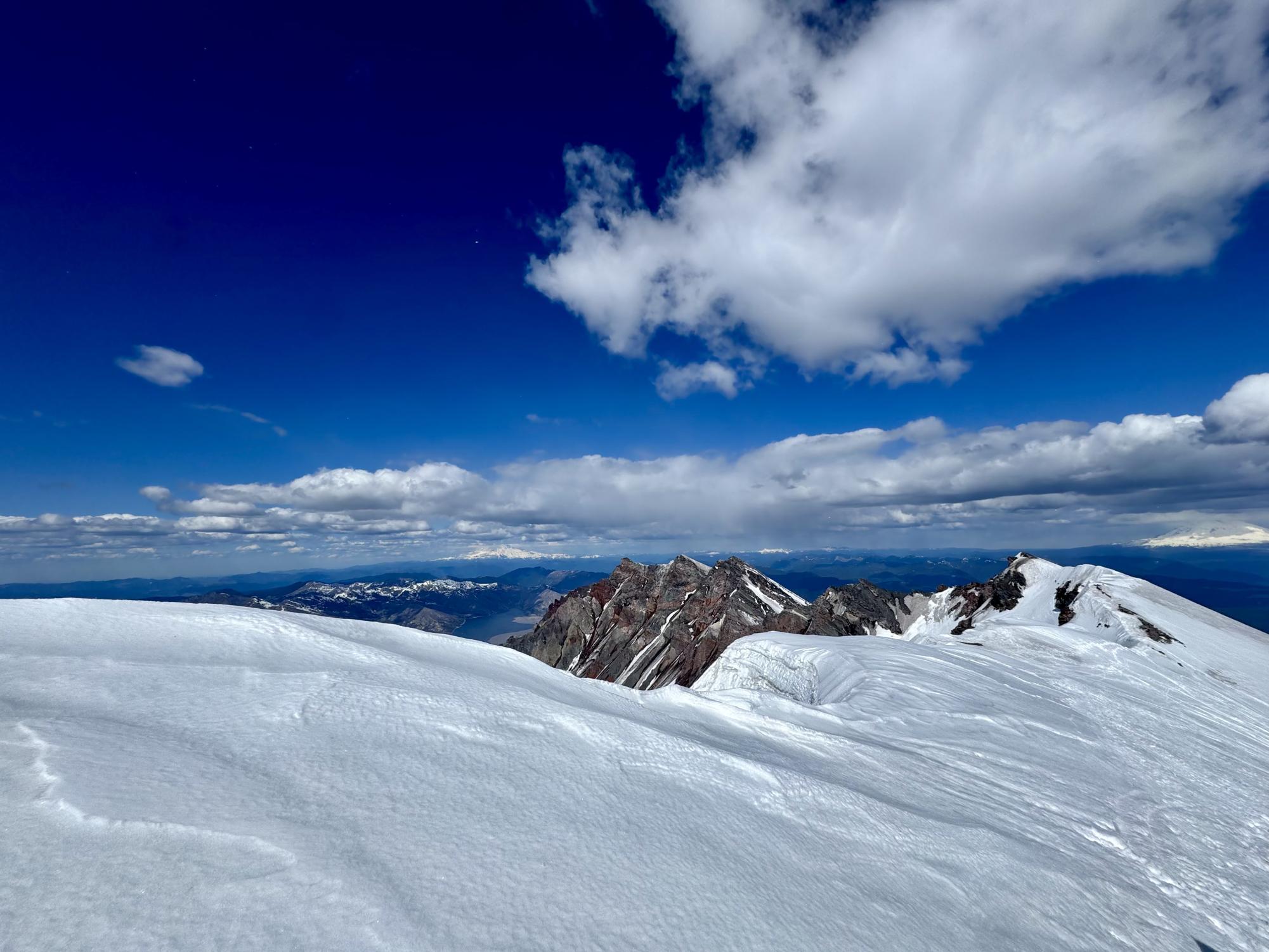 Mount Saint Helens: Summer route vs winter route